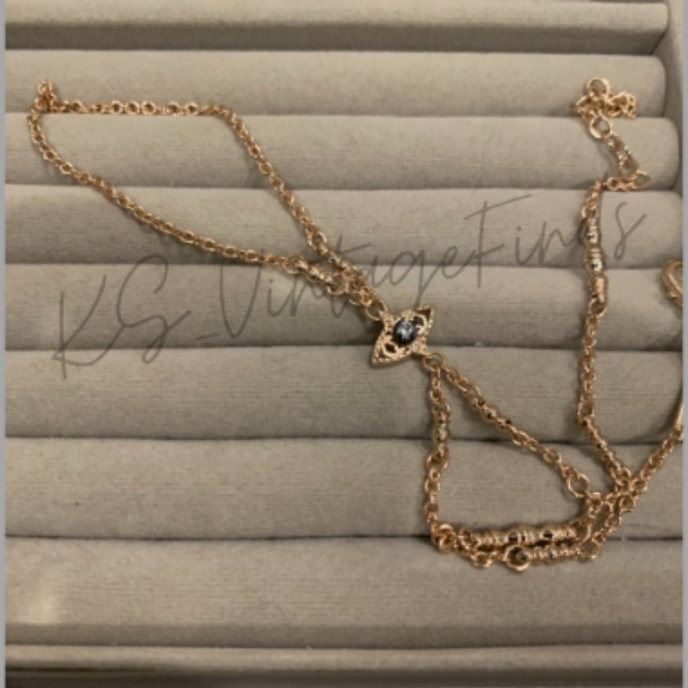 FINAL PRICE!! Rare Kendra Scott Claire Evil Eye Hand Chain*